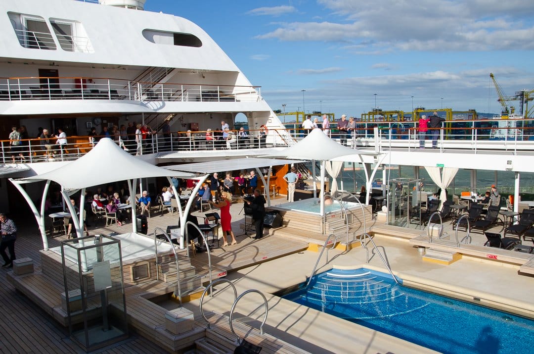 Seabourn Quest Pool Deck Seabourn Quest Pool Deck